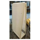 A frame metal sign holder  18 x 26 x 61