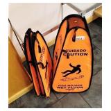 Weighted caution signs (3)