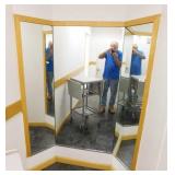 3 way dressing room mirror