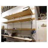Complete shelving system w/4 shelves