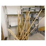 Box of assorted size dowels