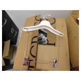 Plastic frame child size clothes hanger