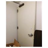 Steel door, 35.75 x 83