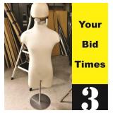 Child size mannequin w/stand