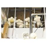 Contents above restrooms (see description)