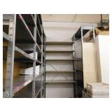 Backroom shelves contents not included