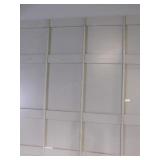 Tracks for hanging shelves 30 pieces, 96 long