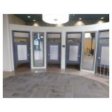 Entire contents of 4 fitting rooms