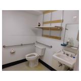 Entire contents of restroom