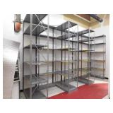 Backroom shelves, sizes vary all are 120 tall