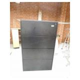 4 drawer cabinet w/key, 20 x 37 x 59.5