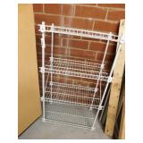Wire shelves   12 x 24 x 40