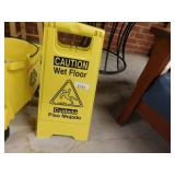Wet Floor signs (4)