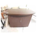 Work top table with storage, 30 x 48 x 34