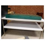 Display table with 2 levels, 36 x 60 x 32