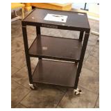 3 tier metal cart, 18 x 24 x 38