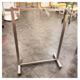 Display rack, 40 wide adjustable height