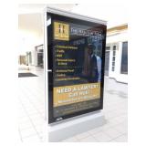 Dbl Sided Advertising Stand