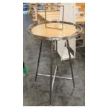 30" Round Display Rack Adjustable Height