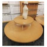 58" Round 2-Tier Display Table