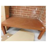 Wood table, 30 x 53 x 20