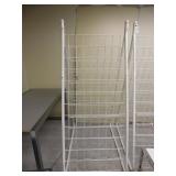 2 sided rack for pamphlets, 45 x 33 x 75