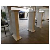 Set of 3 walk through security scanners