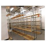 25 shelves 15x48x118 - 11 shelves 12x48x118