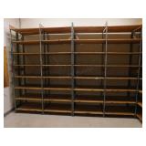 Backroom shelves, 24x145x108