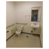 Entire contents of restroom