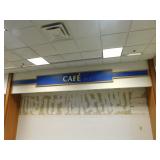 Café sign letters can be removed, 213 " (18