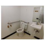 Entire contents of restroom