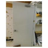 Steel door, 35.75x83