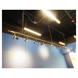 Track lighting with 28 lights, Approx. 25