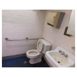 Entire contents of restroom