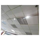 Track lighting with 21 lights, Approx. 72