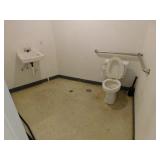 Entire contents of restroom