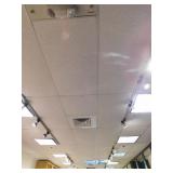 Ceiling tile +/- 85 pieces assorted sizes