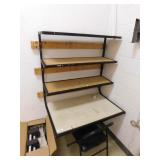 Hanging desk/folding chair, 26x40x40