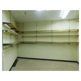 Backroom shelving system