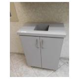 Dirty towel hamper, 14x25x36