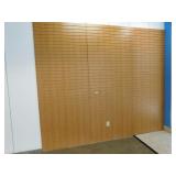 Slat wall, 144x120