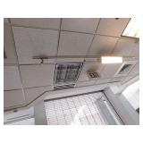 Track lighting with 11 lights, Approx. 30