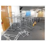 Assorted parts and pieces from display racks