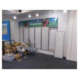 Lighted display wall, 9x144x96