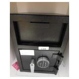Safe, no code/key, attached to floor, 14x14x20
