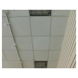 Ceiling tile +/- 300 pieces
