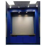 Counter with storage, 23x99x34