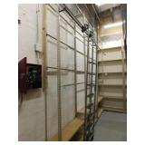 Shelves double sided with ladder, 12x146x143