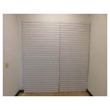 Slat wall, 88x96